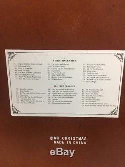 RARE Mr. Christmas Animated Victorian Ballroom Dancers 50 Tune Disc Music Box