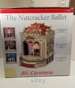 RARE Mr. Christmas European Opera House The Nutcracker Ballet Music Box
