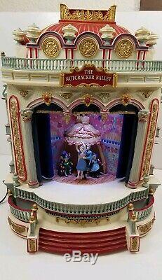 RARE Mr. Christmas European Opera House The Nutcracker Ballet Music Box