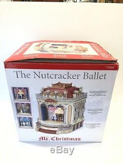 RARE Mr. Christmas European Opera House The Nutcracker Ballet Music Box WithBox