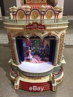 RARE Mr. Christmas European Opera House The Nutcracker Stage Show Music Box