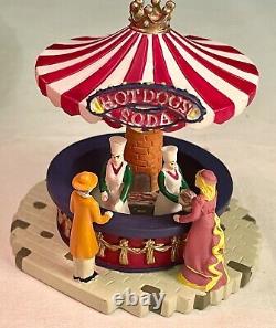 RARE Mr. Christmas Gold Label Worlds Fair Big Top Circus Tent Animated Musical