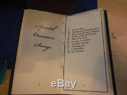 RARE Mr Christmas Harmonique Moving Dancers 100 Tune Music Box WithKey & Booklet