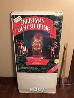 RARE Mr Christmas LARGE Silhouette Light Sculpture COLLECTION! OMG