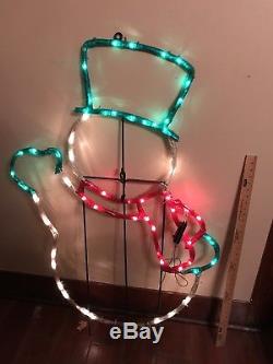 RARE Mr Christmas LARGE Silhouette Light Sculpture COLLECTION! OMG