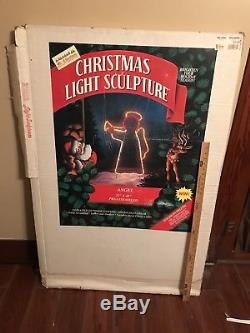 RARE Mr Christmas LARGE Silhouette Light Sculpture COLLECTION! OMG