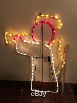 RARE Mr Christmas LARGE Silhouette Light Sculpture COLLECTION! OMG