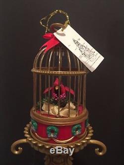 RARE! Mr. Christmas VINTAGE 1994 Holiday Song Birds Sings 15 Christmas Carols