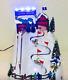 Rare New Mr Christmas Winter Wonderland Ski Slalom Action/light Music Box