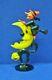 Rare Rosbro Witch Riding Moon Cat Spring Trembler Action Toy A Must