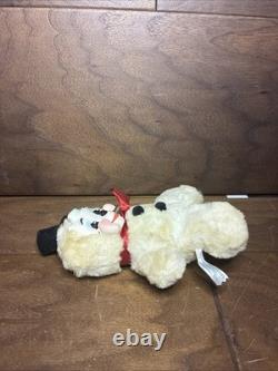 RARE Rushton Star Creation Snowman Christmas Rubber Face MCM Plush Toy 8.5