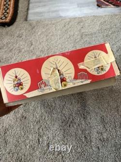 RARE Shiny Brite Vtg 1940s Christmas Cluster Centerpiece Kit Glass Holiday