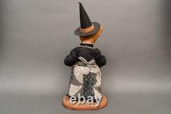 RARE! Signed'06 Scott Smith/Rucus Studio Halloween Tabby Cat Witch RARE! Signed'06 Scott Smith/Rucus Studio Halloween Tabby Cat Witch