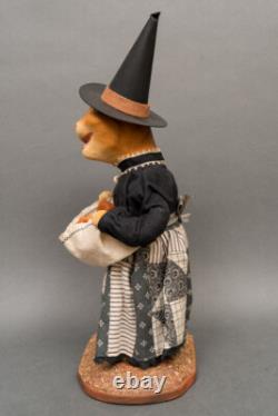 RARE! Signed'06 Scott Smith/Rucus Studio Halloween Tabby Cat Witch RARE! Signed'06 Scott Smith/Rucus Studio Halloween Tabby Cat Witch