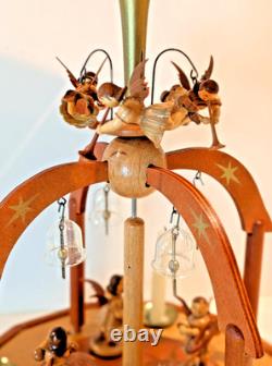 RARE Vintage 1975 Gunter Blank Erzgebirge Christmas Pyramid +Box MINT