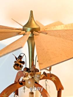 RARE Vintage 1975 Gunter Blank Erzgebirge Christmas Pyramid +Box MINT