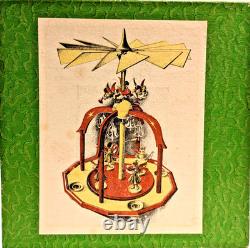 RARE Vintage 1975 Gunter Blank Erzgebirge Christmas Pyramid +Box MINT RARE Vintage 1975 Gunter Blank Erzgebirge Christmas Pyramid +Box MINT