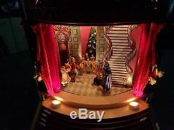 RARE Vintage 1999 THE NUTCRACKER SUITE Stage Curtain Lights Music Mr Christmas