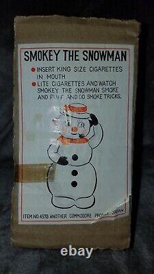 RARE Vintage Commodore Smokey the Snowman #4578