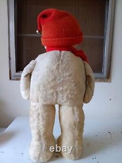 RARE Vintage Large 25 Knickerbocker Snowman Store Display Plush