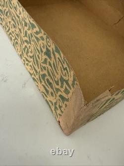 RARE Vintage The Evergreen Hedge Christmas Toy Fence Made In Germany With Box