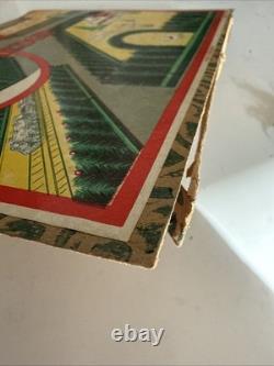 RARE Vintage The Evergreen Hedge Christmas Toy Fence Made In Germany With Box