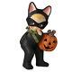 Retired 13 Bethany Lowe Cat Girl Pumpkin Halloween Retro Vtg Style Decor Figure