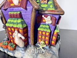 RETIRED Christopher Radko Howl Manor Halloween Ornament Tree 36