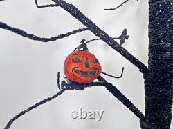 RETIRED Christopher Radko Howl Manor Halloween Ornament Tree 36