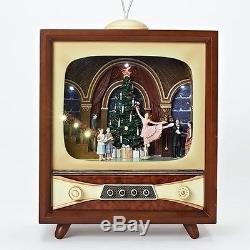 Retro Tv With Nutcracker Ballet, Nutcracker Songs, Lights Up, Music Box New