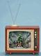 Retro Tv With Christmas Tree & Carolers Lighted, Musical & Animated Decoration