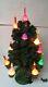 Radko Christmas Tree With 12 Bubble Lights In Original Box 26 Tall