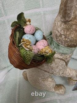 Rare 18 Early Bethany Lowe Velveteen Easter Rabbit