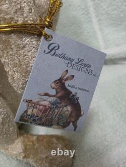 Rare 18 Early Bethany Lowe Velveteen Easter Rabbit