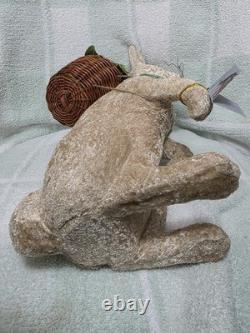Rare 18 Early Bethany Lowe Velveteen Easter Rabbit