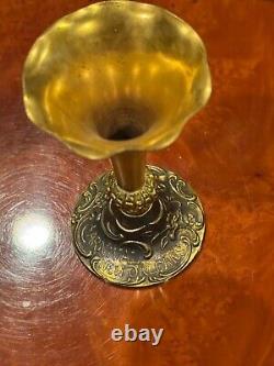 Rare 1905 Rex bud vase Mardi Gras krewe favor