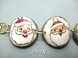 Rare! 1959 Holt Howard Santa Claus Christmas Holiday Toggle Bracelet
