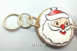 Rare! 1959 Holt Howard Santa Claus Christmas Holiday Toggle Bracelet