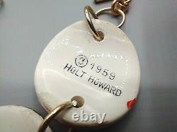 Rare! 1959 Holt Howard Santa Claus Christmas Holiday Toggle Bracelet