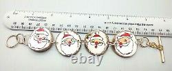 Rare! 1959 Holt Howard Santa Claus Christmas Holiday Toggle Bracelet