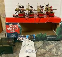 Rare 1992 Mr Christmas Santa's Marching Band Mice 35 Songs in Box & Instructions