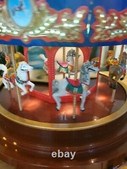 Rare! 2013 GOLD LABEL MR. CHRISTMAS 75TH ANNIVERSARY COLLECTION CAROUSEL