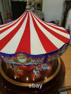 Rare! 2013 GOLD LABEL MR. CHRISTMAS 75TH ANNIVERSARY COLLECTION CAROUSEL