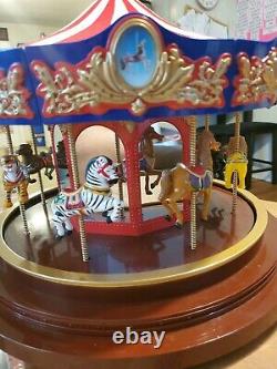 Rare! 2013 GOLD LABEL MR. CHRISTMAS 75TH ANNIVERSARY COLLECTION CAROUSEL