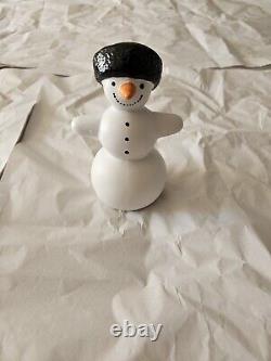Rare Arabia Wartsila Finland Snowman Snowwoman & children set 4