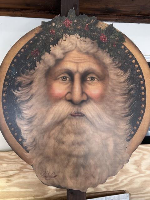 Rare Bonnie Barrett Boardwalk Christmas Santa