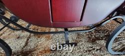 Rare Byers Choice Carolers 2001 Wood Stagecoach Christmas Carriage Rare Byers Choice Carolers 2001 Wood Stagecoach Christmas Carriage