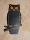 Rare Early Dennison Die Cut Cardboard Owl Decoration
