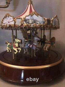 Rare Electric Christmas Carousel With Several Songs, Maybe Over 20