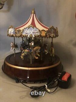 Rare Electric Christmas Carousel With Several Songs, Maybe Over 20